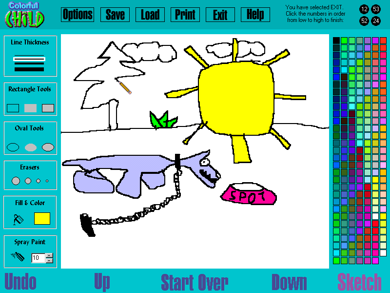 Colorful Child Screenshot